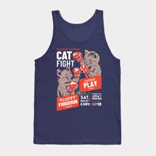 Cat Fight - Dark Tank Top